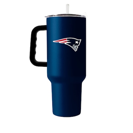 Logo Brands New England Patriots 40oz Flipside Powder Coat Tumbler 619-S40PT-34